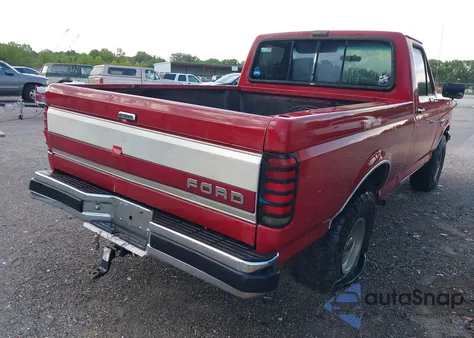 1990 Ford F150 из США, поврежденный, VIN 1FTEF14N7LLB16492